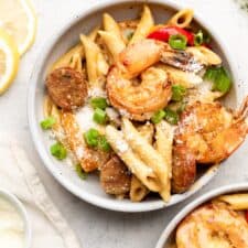 Cajun Shrimp and Sausage Pasta-image