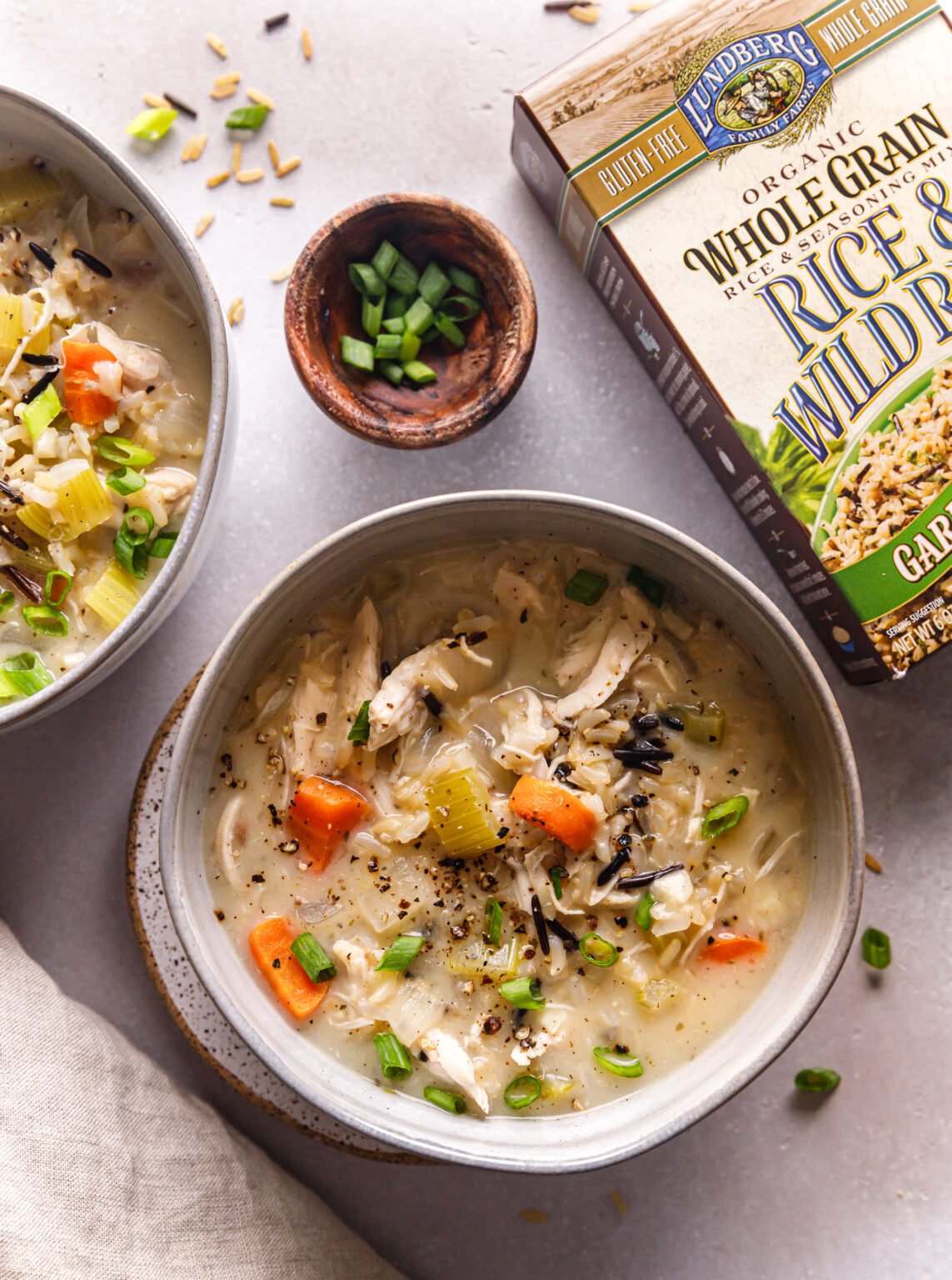 Creamy One Pot Lemon and Wild Rice Soup All the Healthy Things