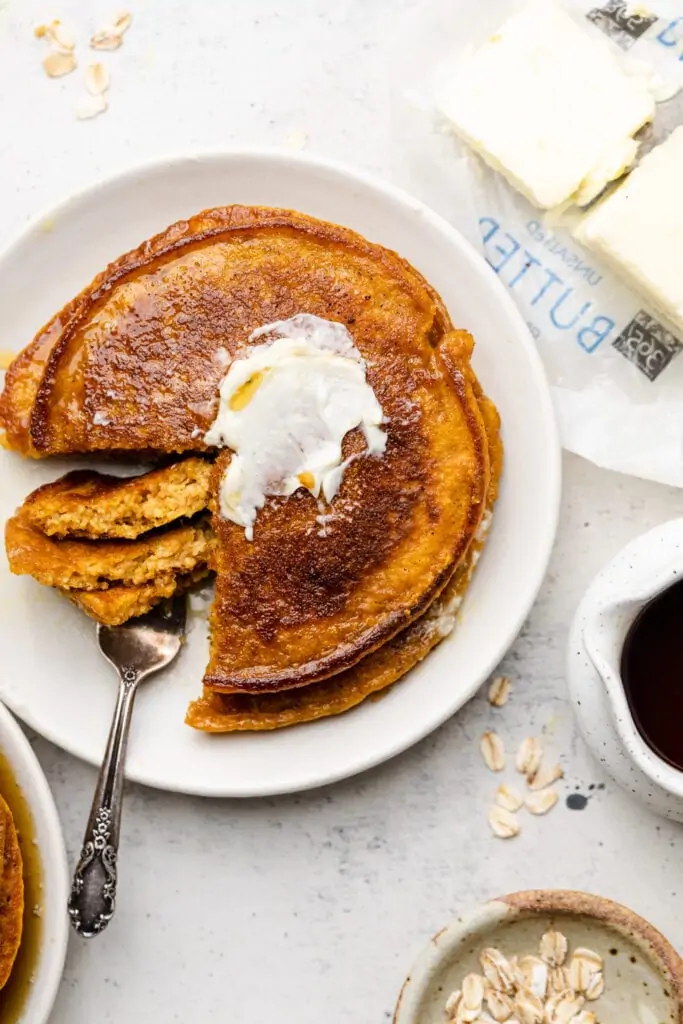 pancakes on plate
