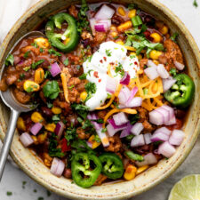 Easy Turkey Taco Soup