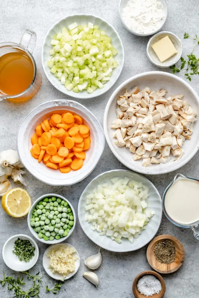 pot pie ingredients