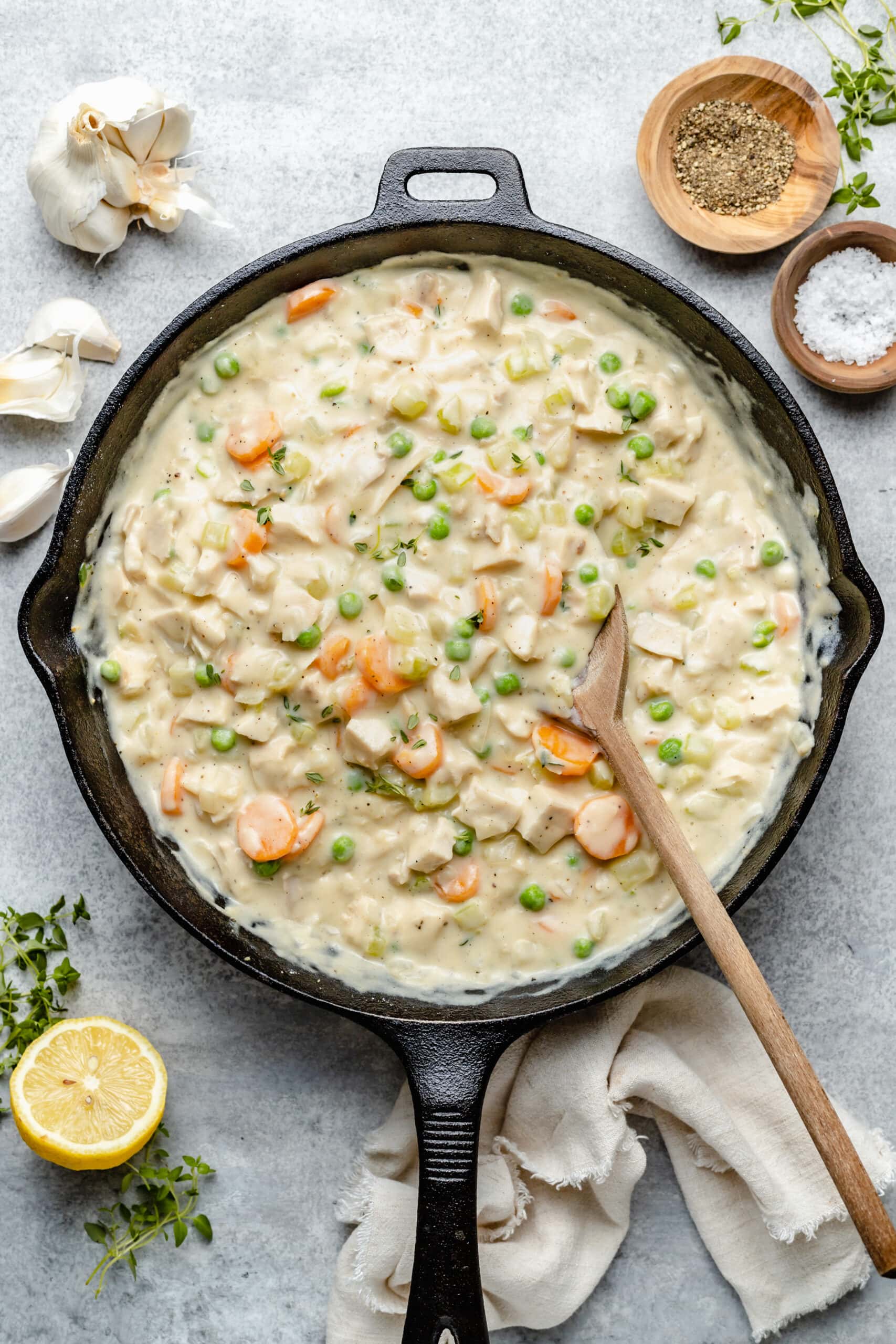 Homemade Chicken Pot Pie All the Healthy Things