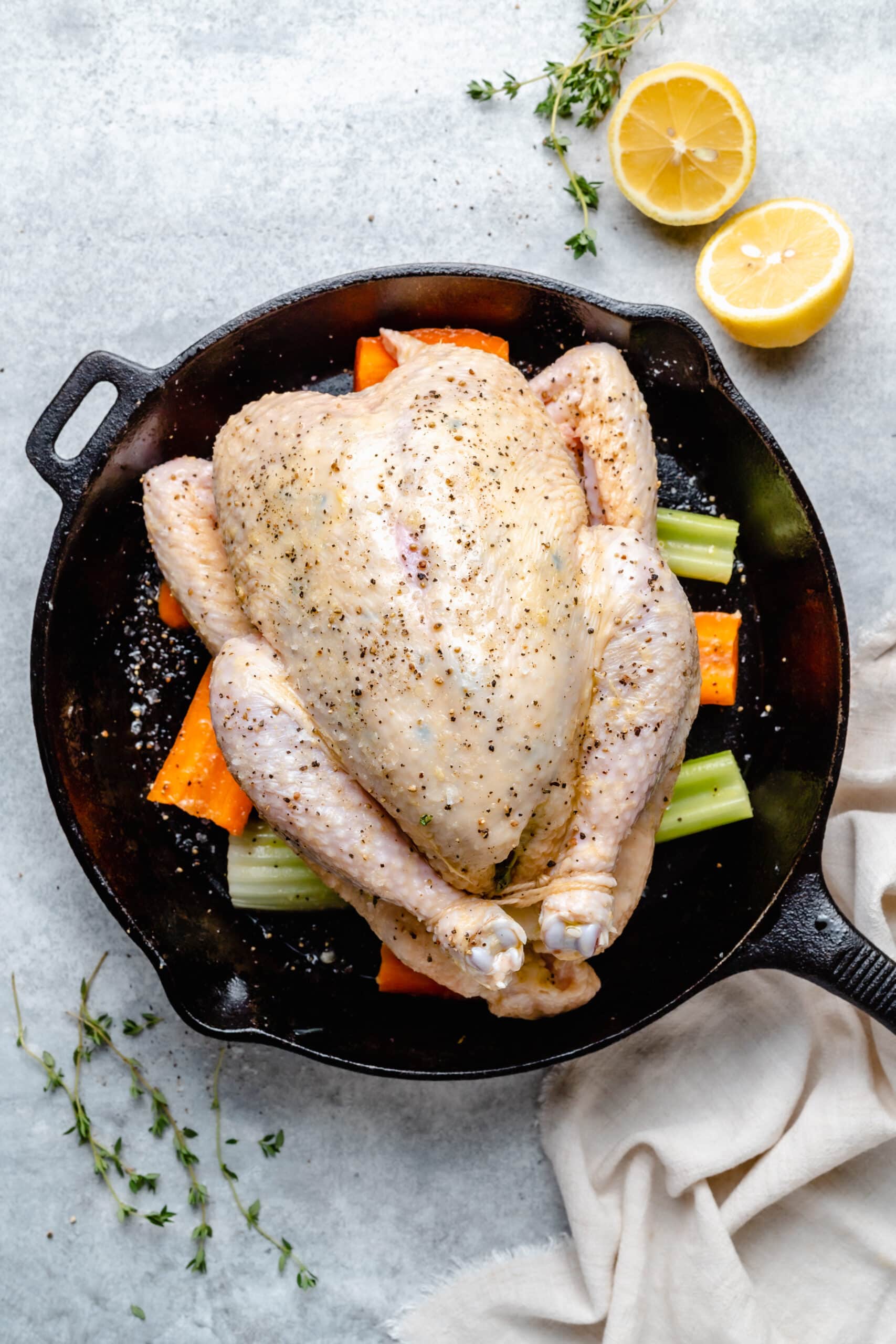 The Best Whole Roasted Chicken - All the Healthy Things