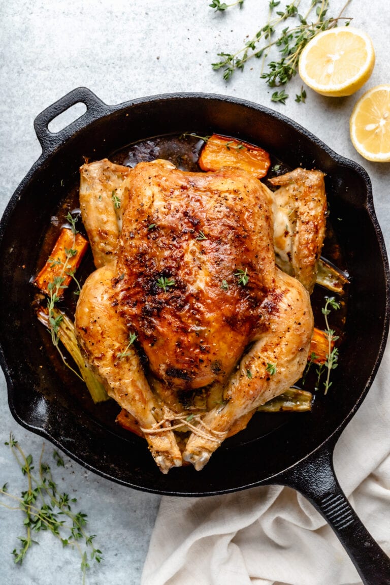 The Best Whole Roasted Chicken