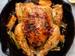 Oven Roasted Whole Chicken - The Clean Eating Couple