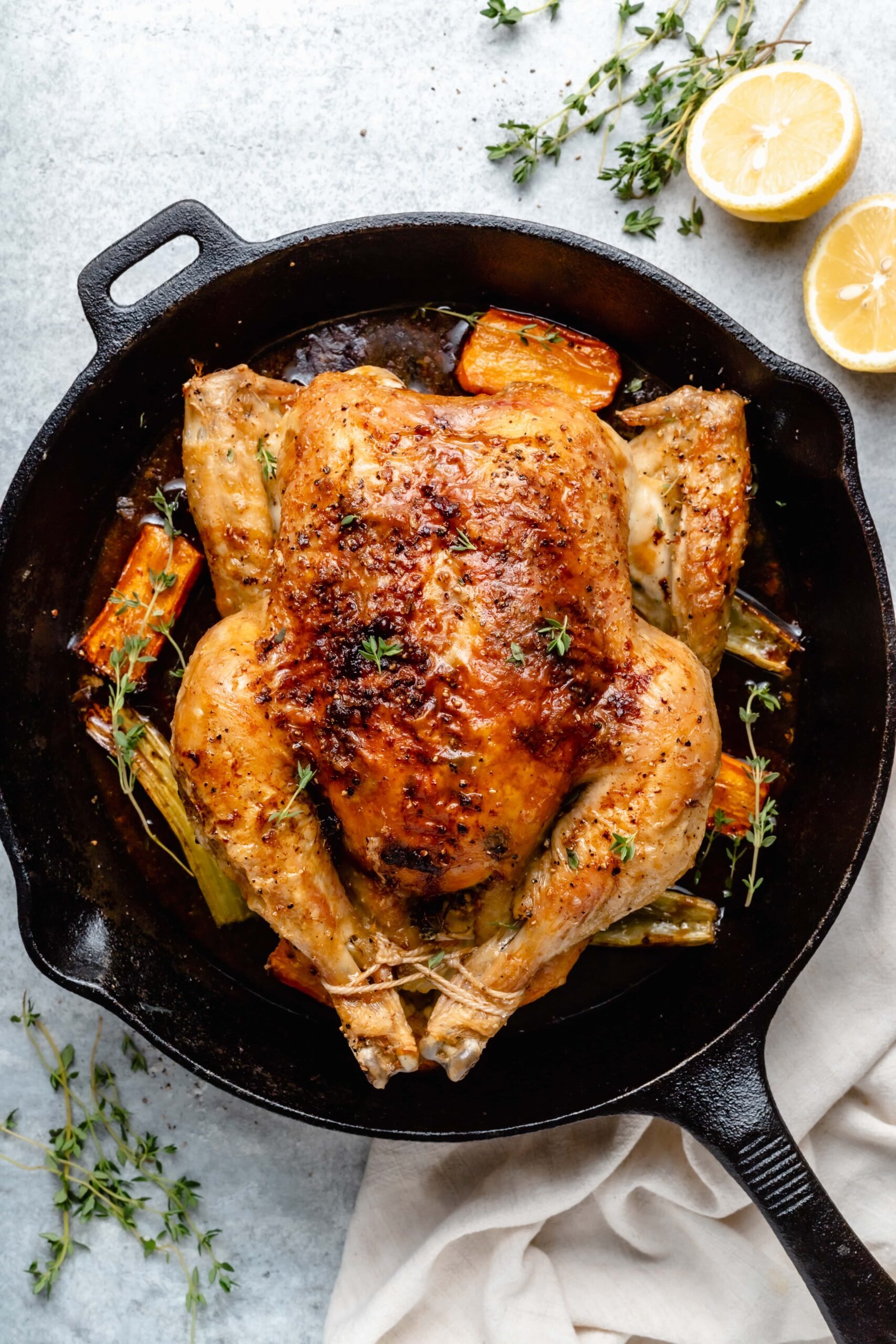 Easy Whole Roasted Chicken - Family Food on the Table