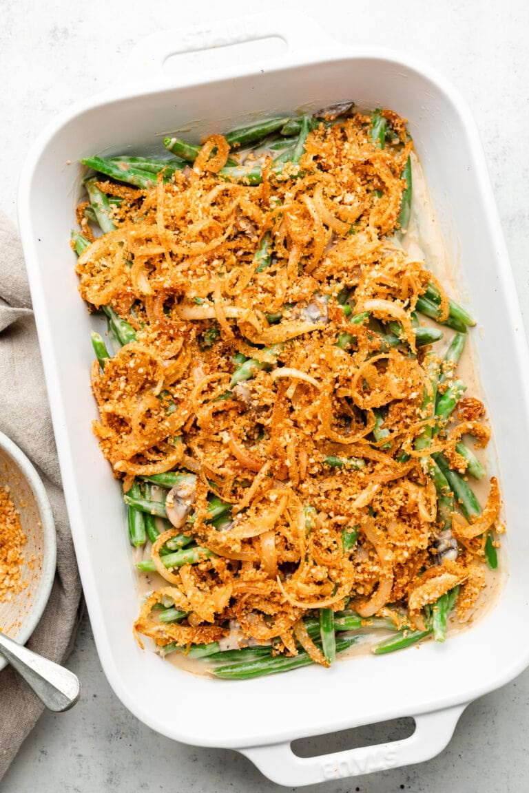 Healthy Homemade Green Bean Casserole All the Healthy Things