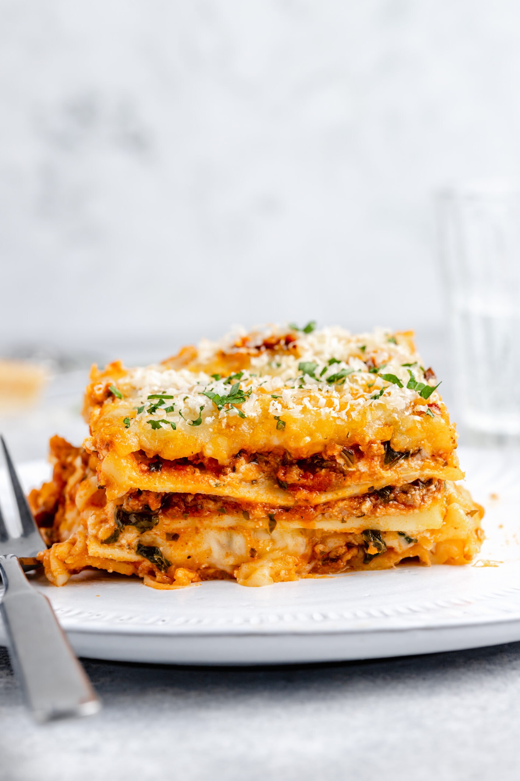 Easy Homemade Lasagna - All the Healthy Things