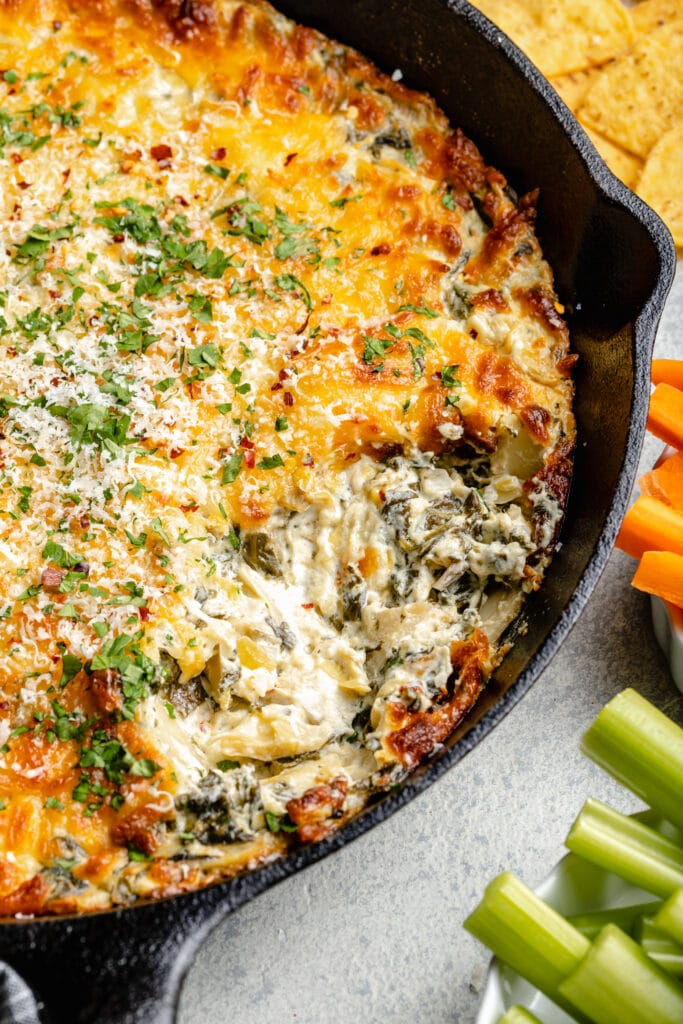 baked spinach artichoke dip