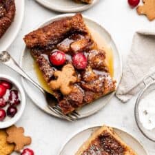 Gingerbread French Toast Casserole
