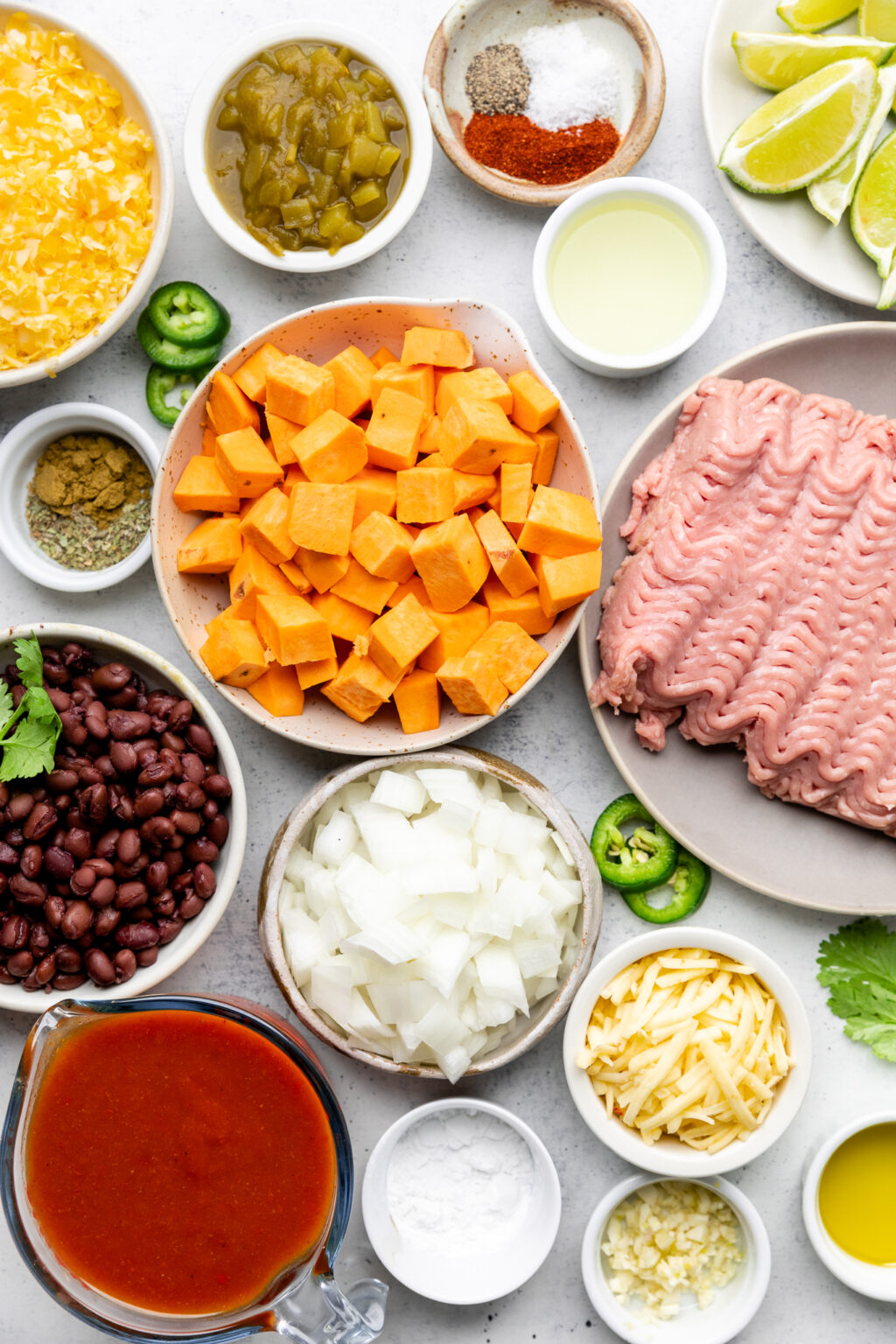 Turkey Enchilada Skillet All the Healthy Things