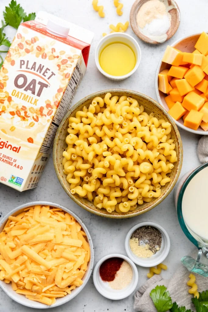 butternut squash Mac and cheese ingredients
