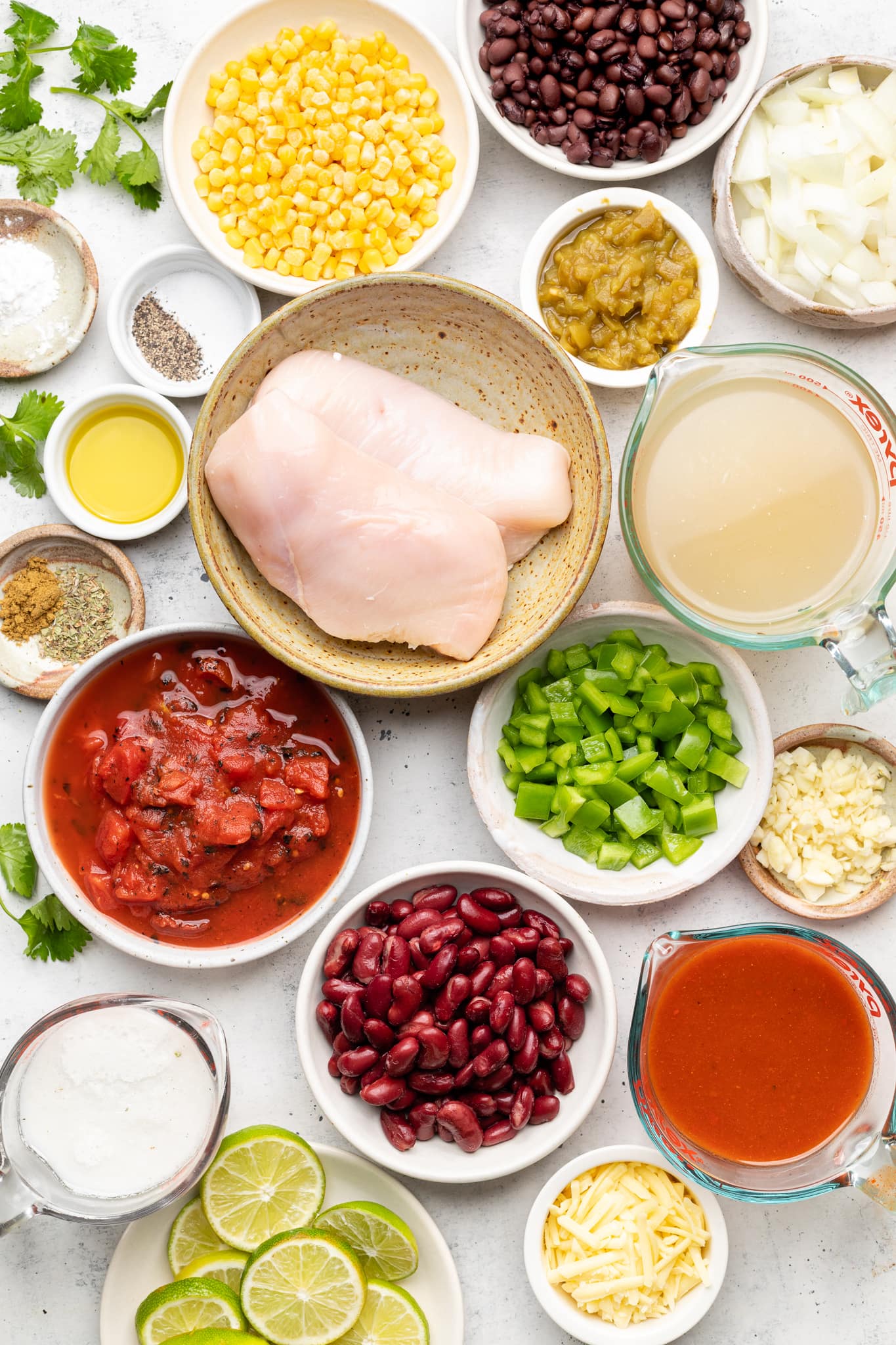 chicken enchilada soup ingredients