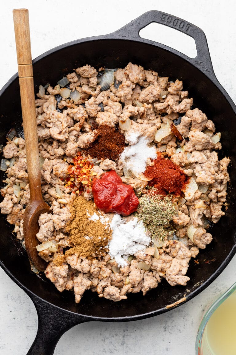 Turkey Burrito Bowls - All The Healthy Things