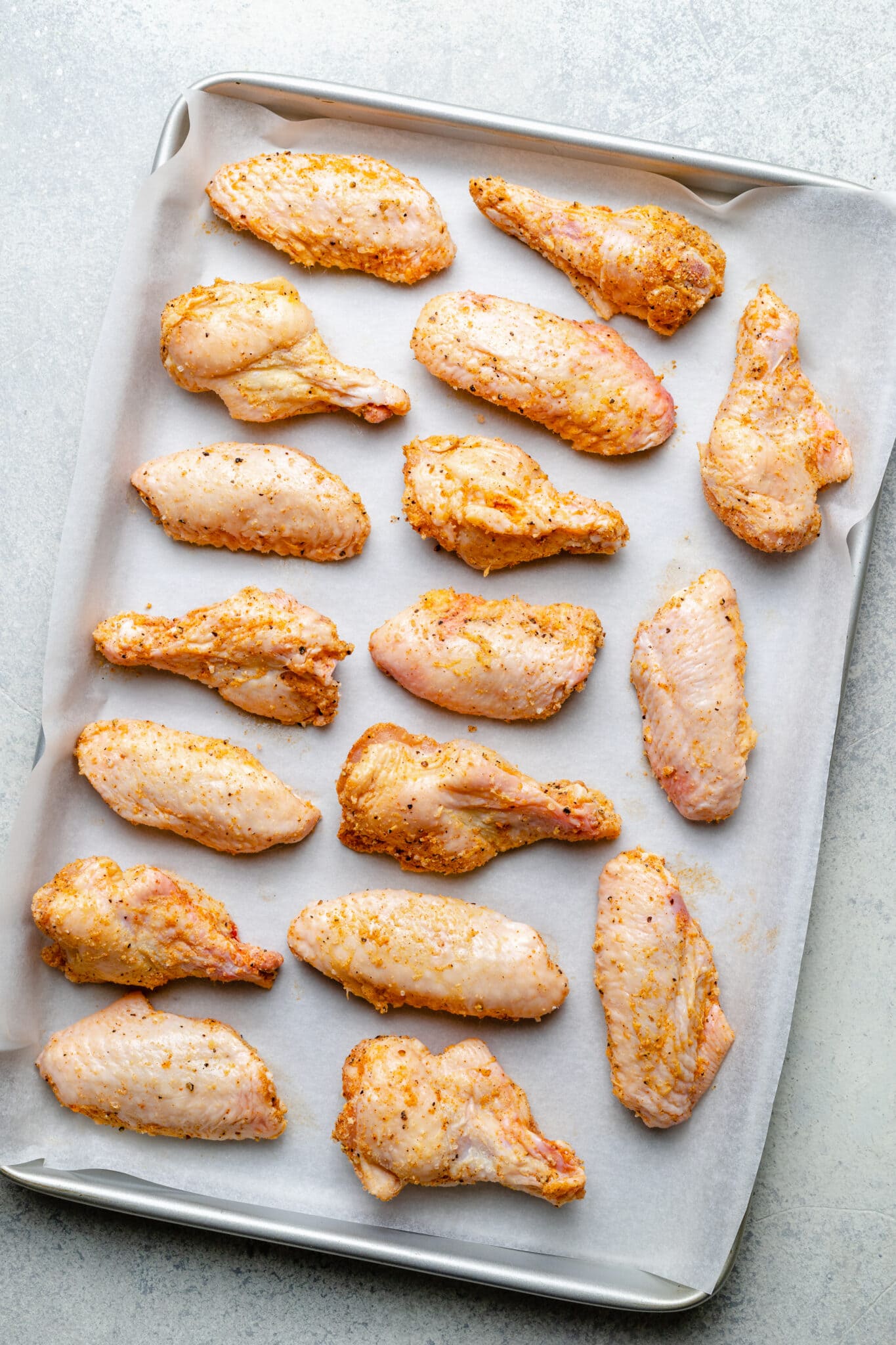 Garlic Parmesan Chicken Wings - All the Healthy Things