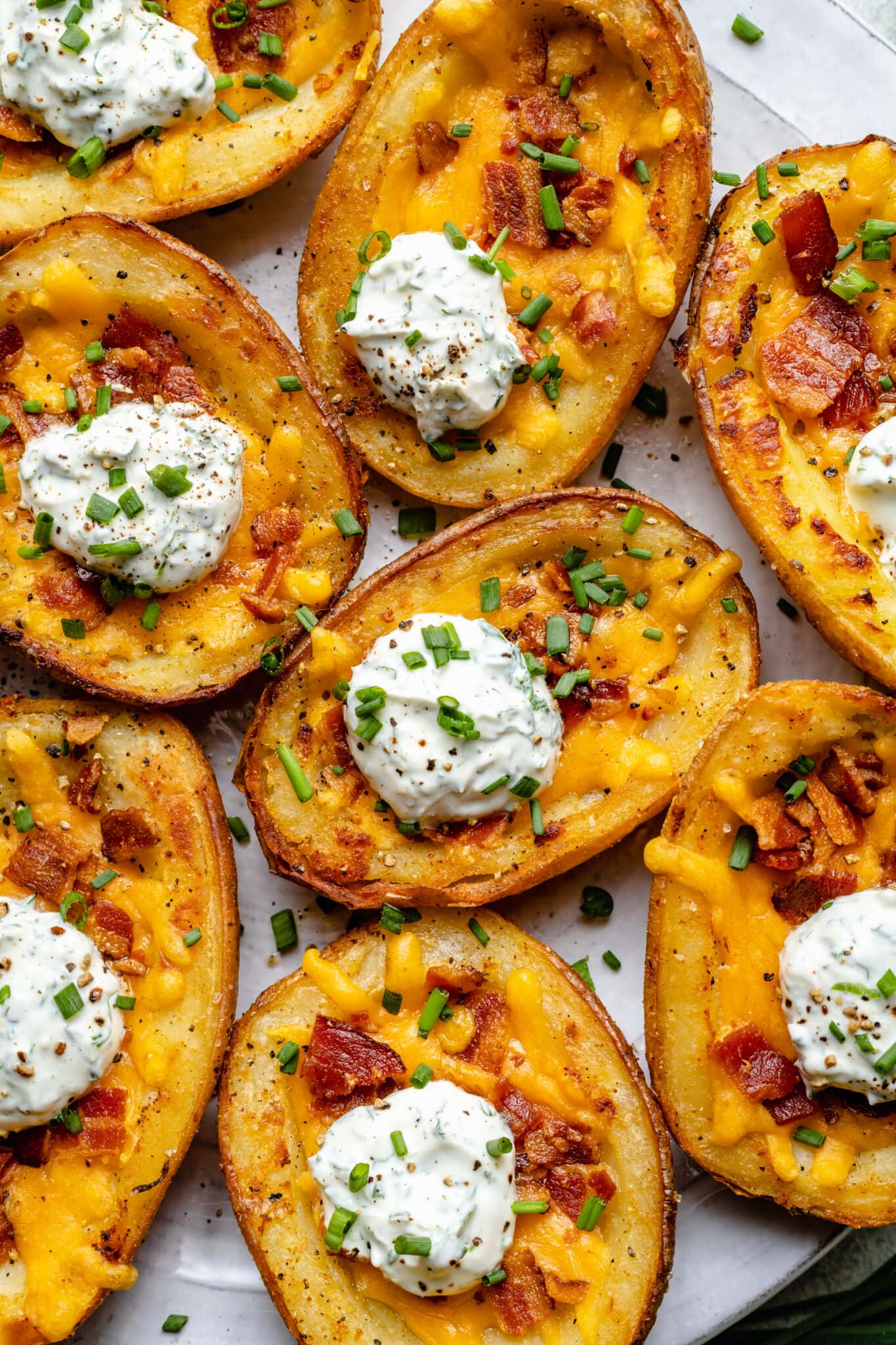 Crispy Potato Skins - All The Healthy Things