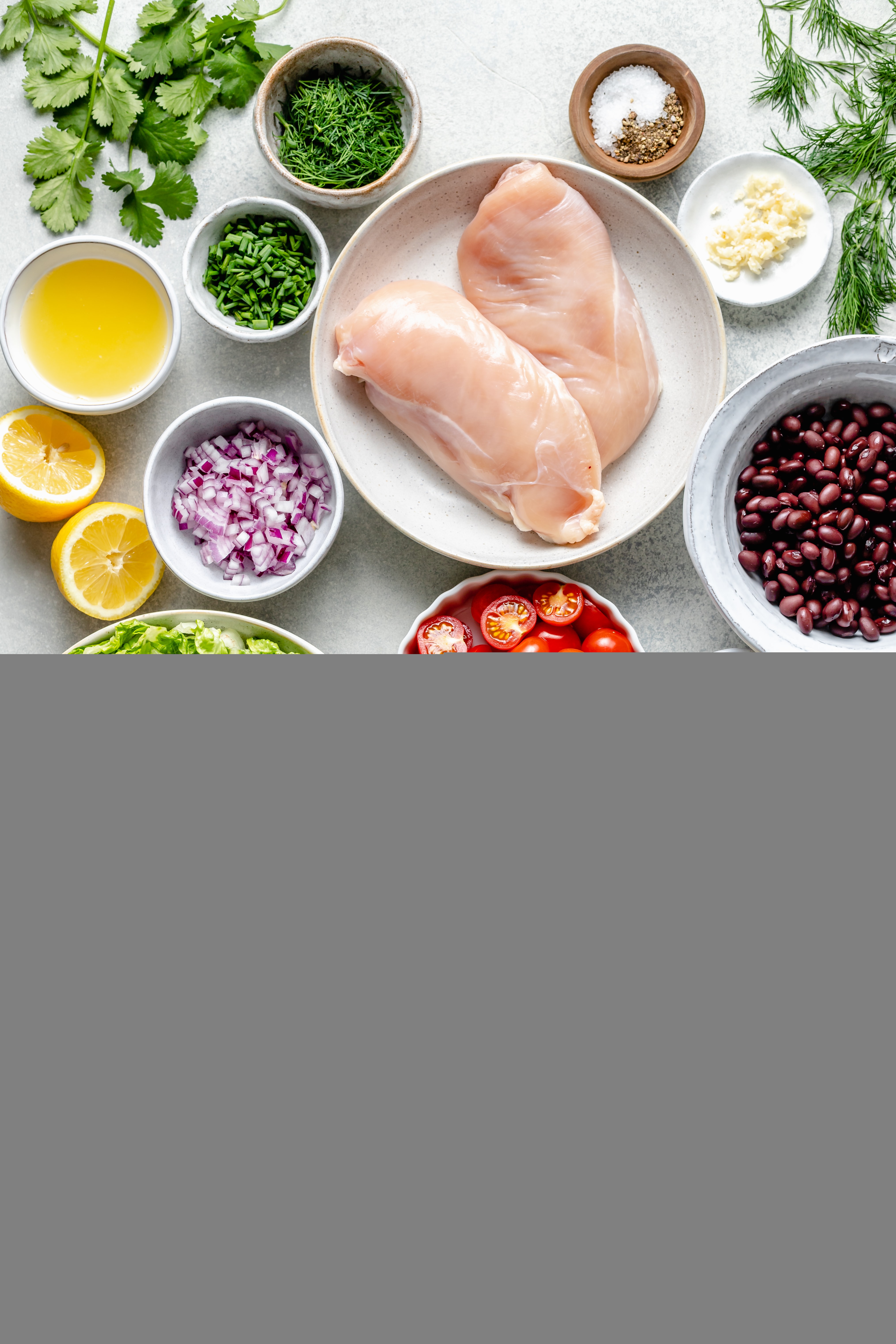 bbq chicken salad ingredients