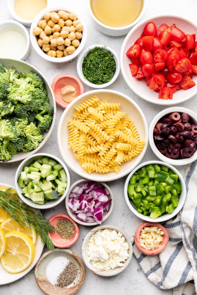 broccoli pasta salad ingredients