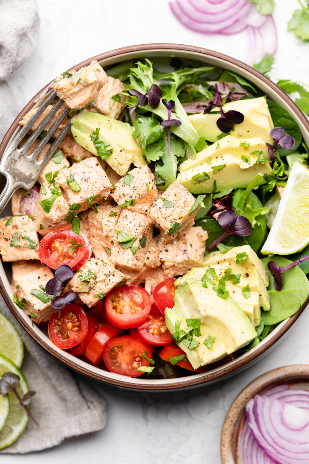 Chipotle Chicken Salad - All the Healthy Things