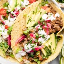 Easy Ground Beef Tacos