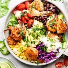 Shrimp Taco Salad