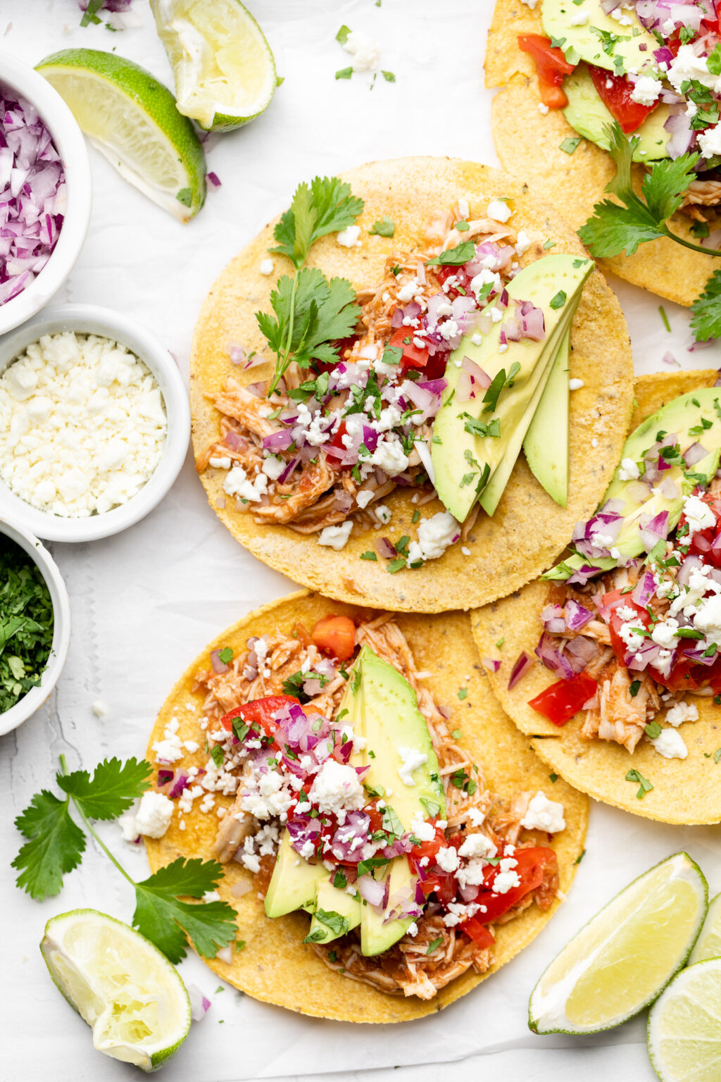 Slow Cooker Chicken Tacos All the Healthy Things