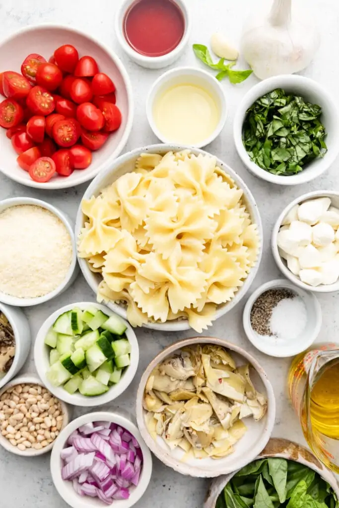 pesto pasta salad ingredients