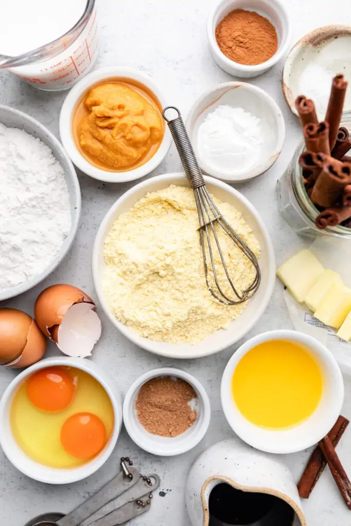 sweet potato muffin ingredients