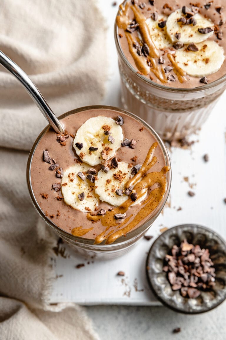 Chocolate Banana Smoothie All the Healthy Things