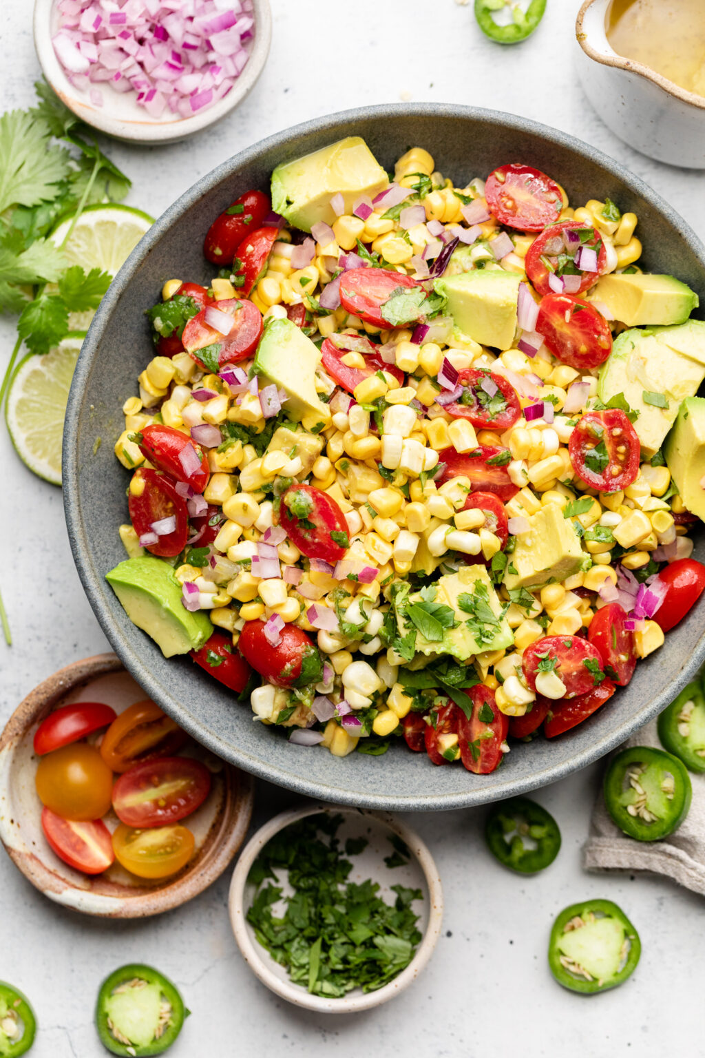 Avocado Corn Salad All the Healthy Things