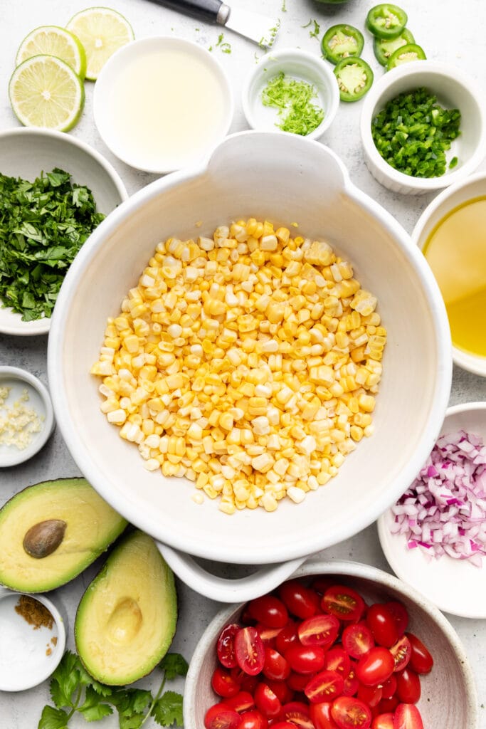 avocado corn salad ingredients