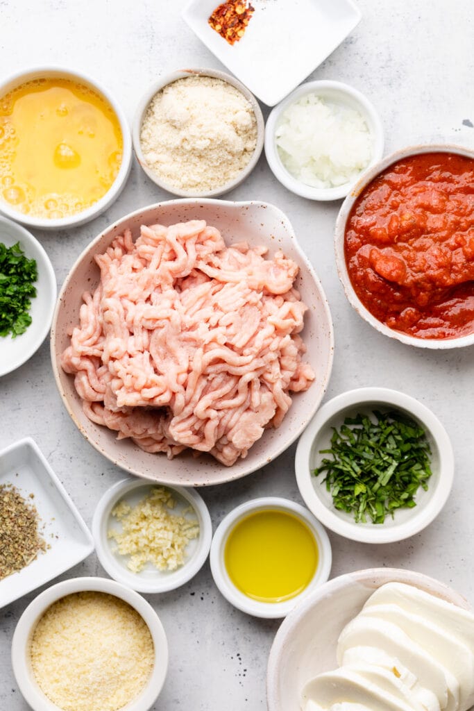 chicken parmesan meatball ingredients