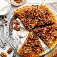 Pumpkin Pecan Pie