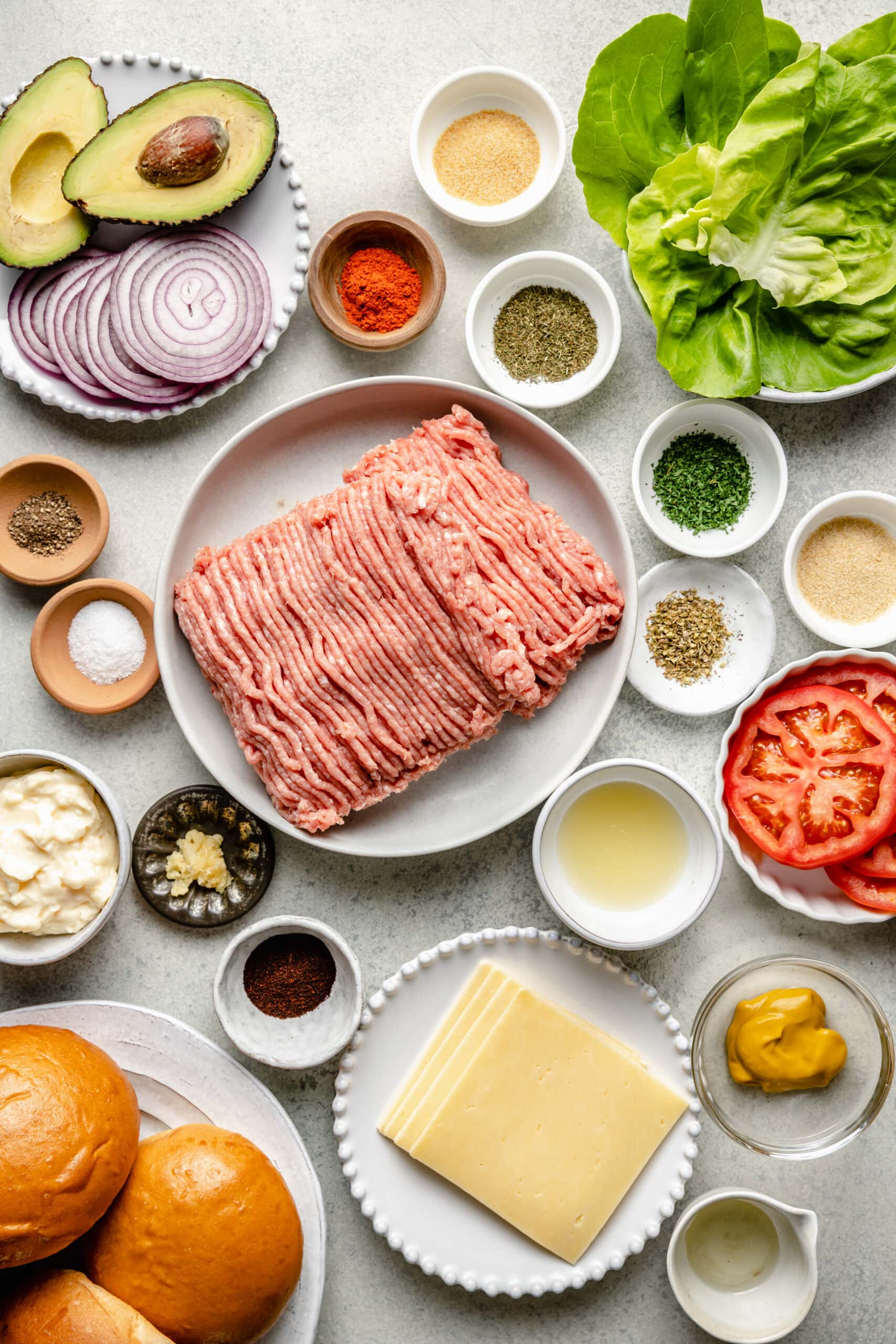 Avocado Turkey Burgers with Chipotle Aioli - All the Healthy Things