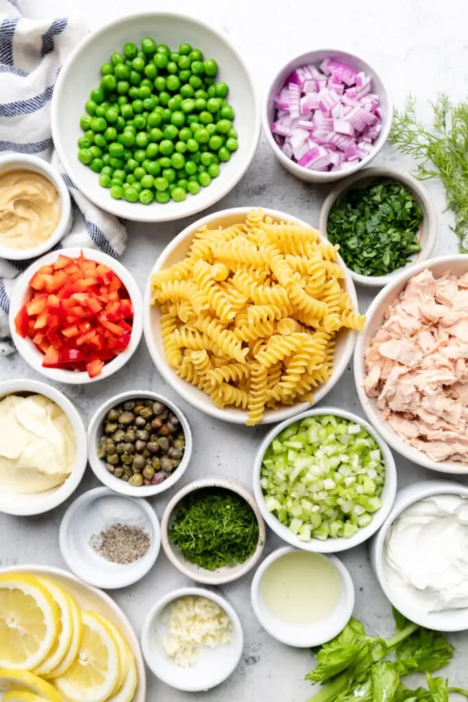 tuna pasta salad ingredients
