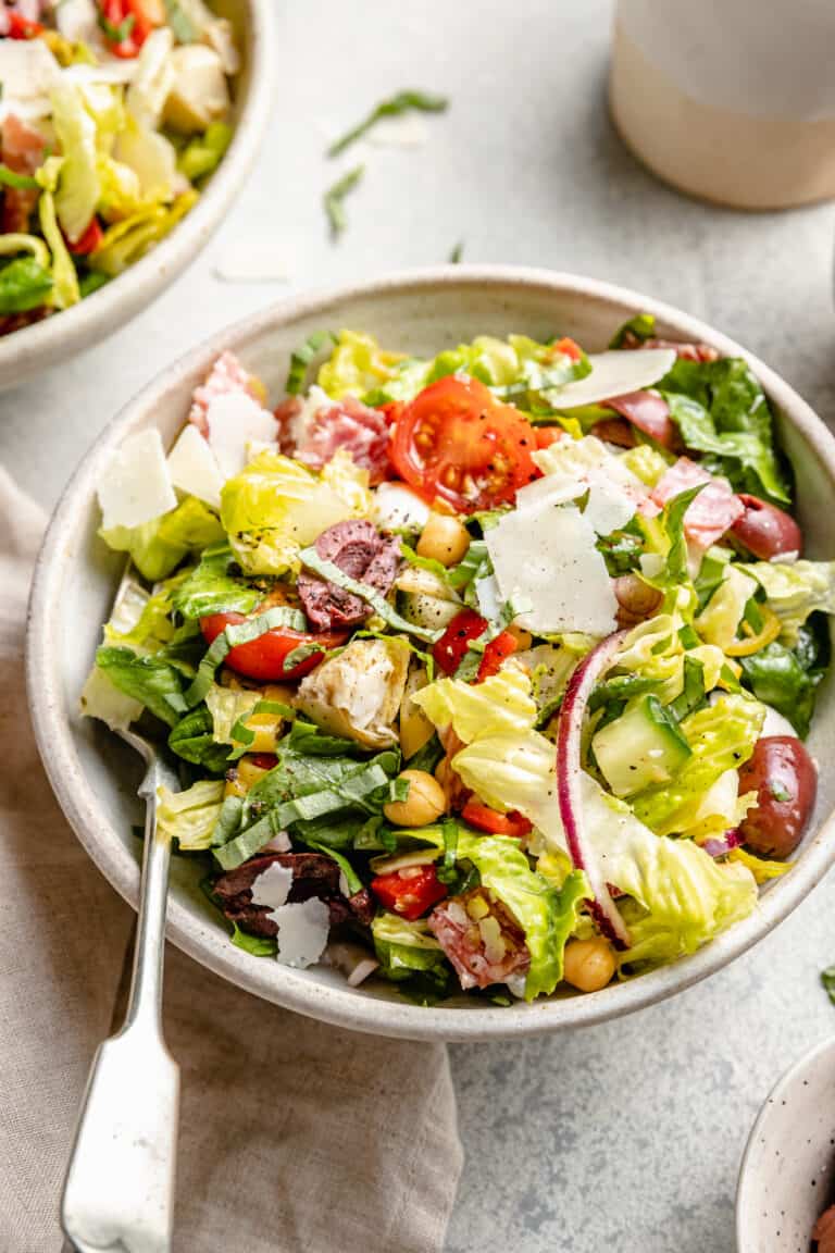 Italian Chopped Salad - All the Healthy Things