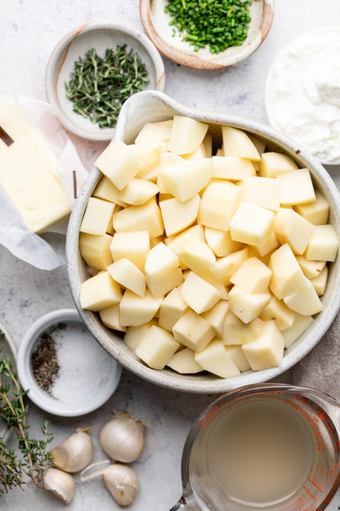 mashed potato ingredients