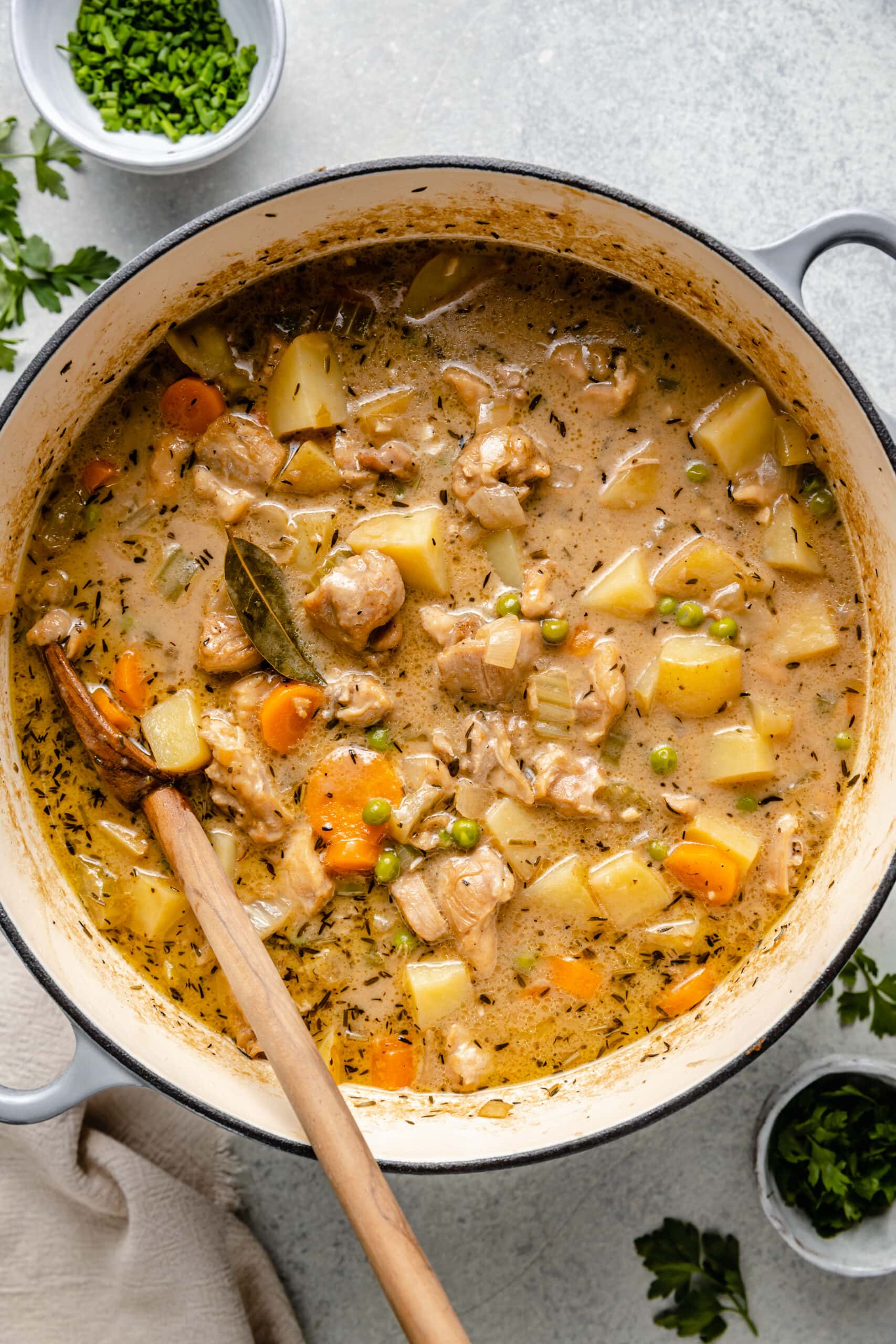 One Pot Chicken Stew - All the Healthy Things