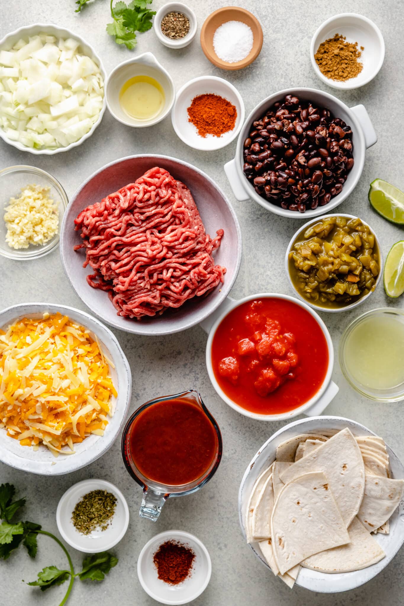 Beef Enchilada Casserole All the Healthy Things