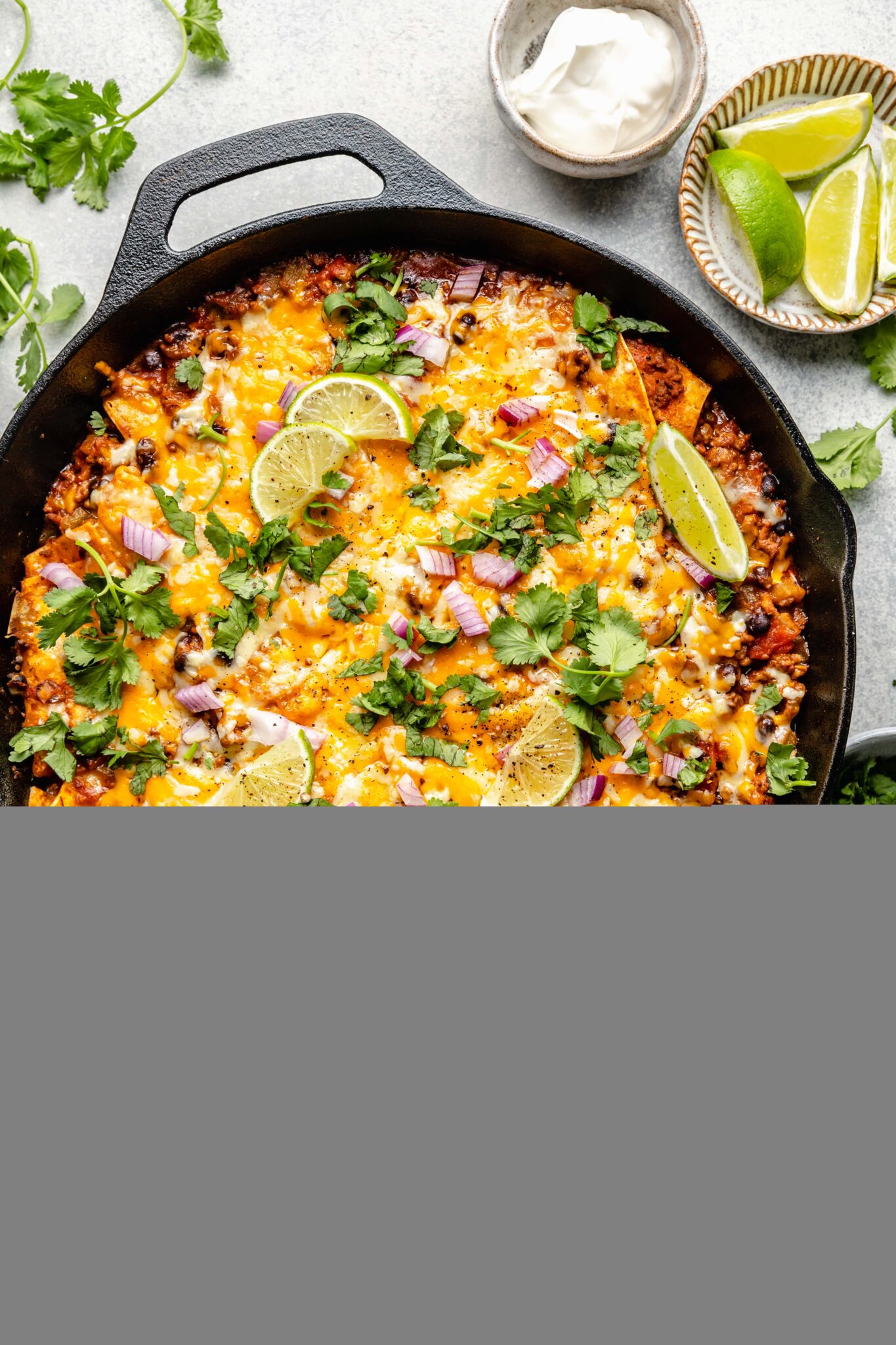 Beef Enchilada Casserole All the Healthy Things