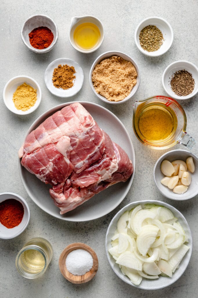 slow cooker pulled pork ingredients