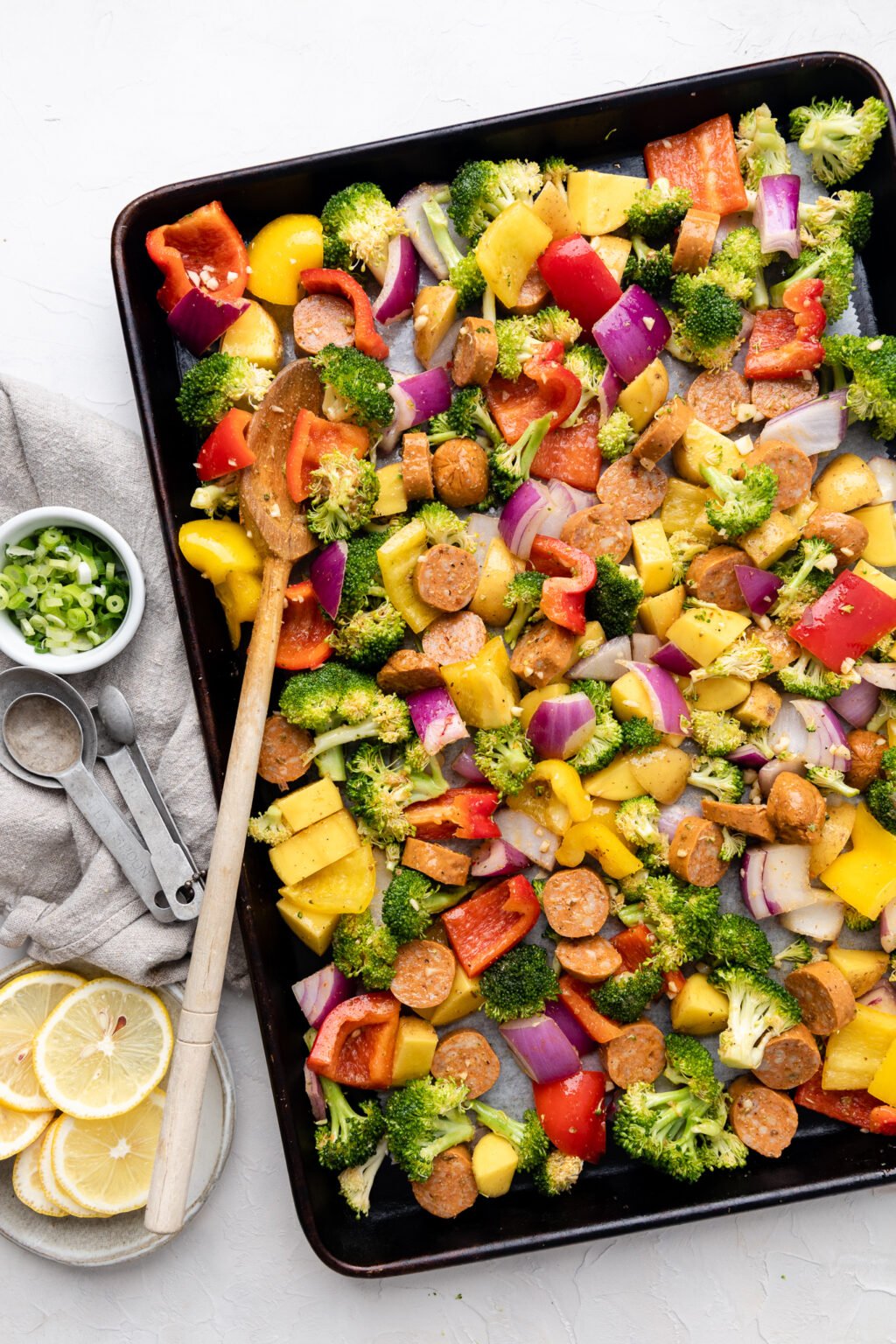 Sheet Pan Chicken Sausage and Veggies All the Healthy Things