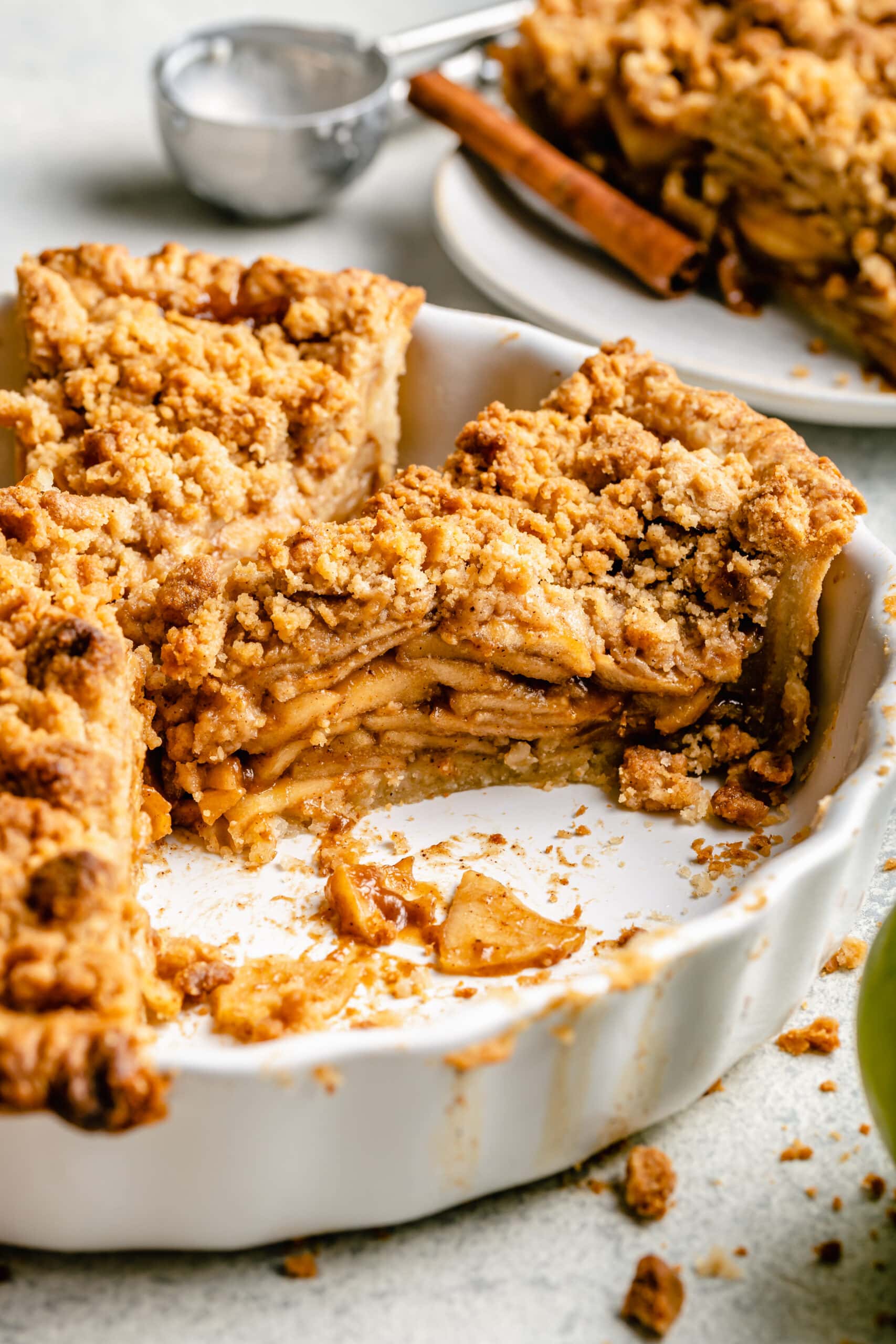 Dutch Apple Pie - All The Healthy Things