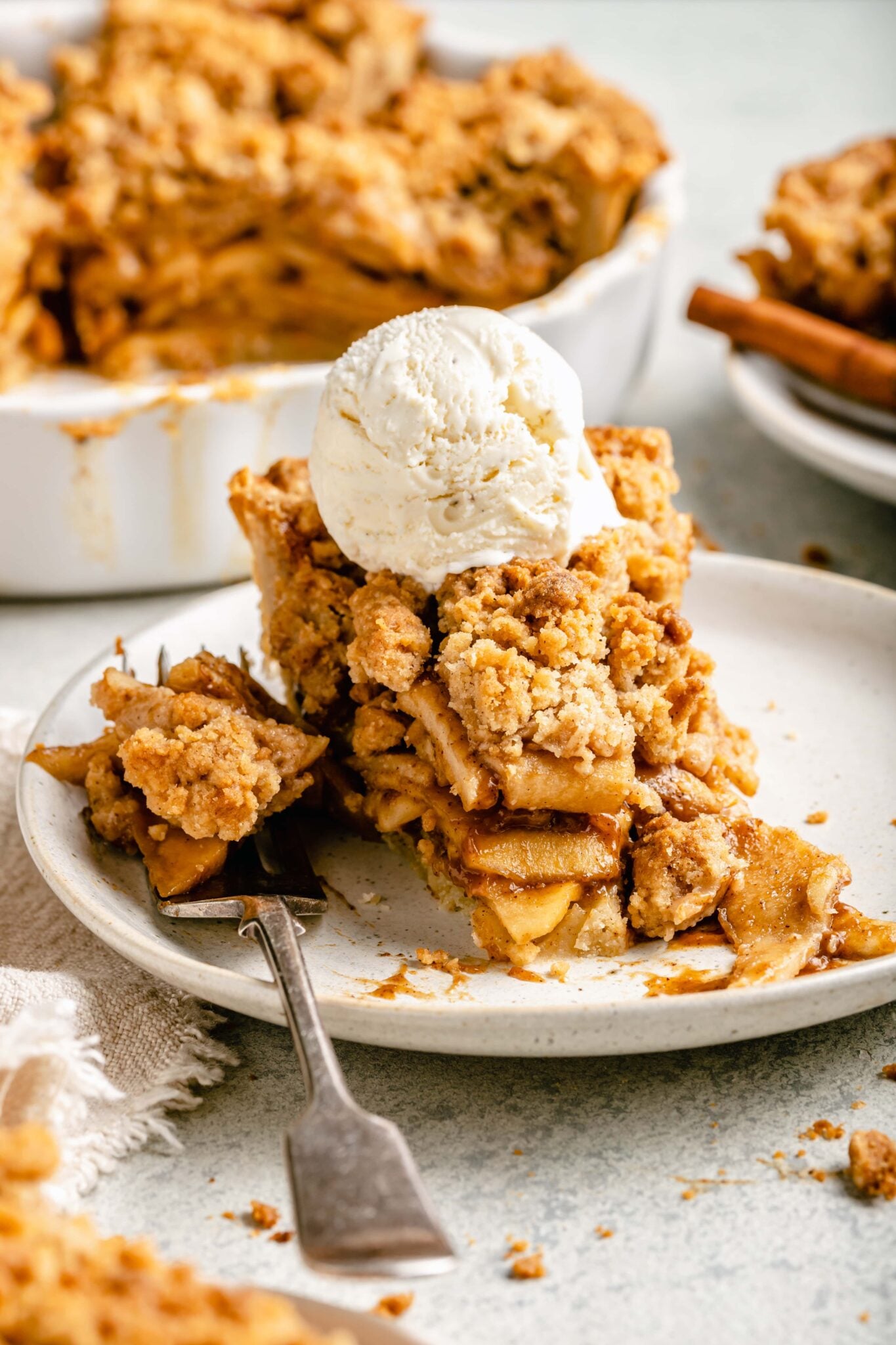 One Pie Dutch Apple Pie - All the Healthy Things