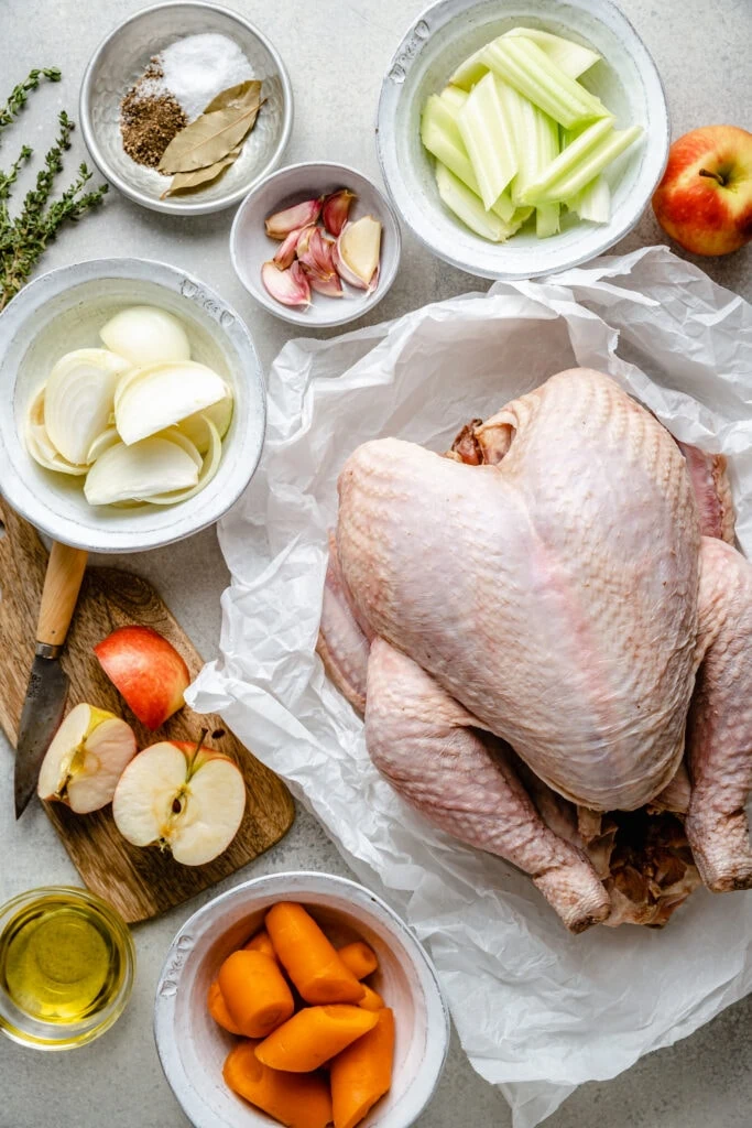 spatchcock roasted turkey ingredients