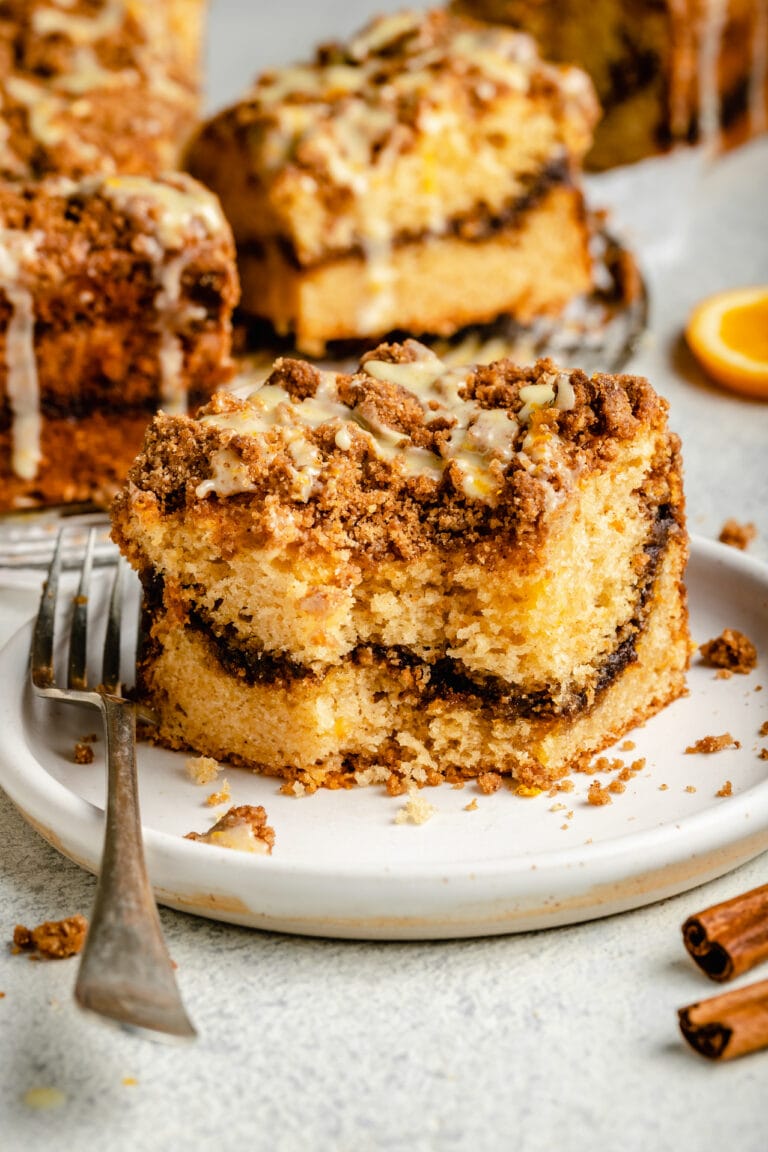 Brown Butter Orange Cinnamon Coffee Cake