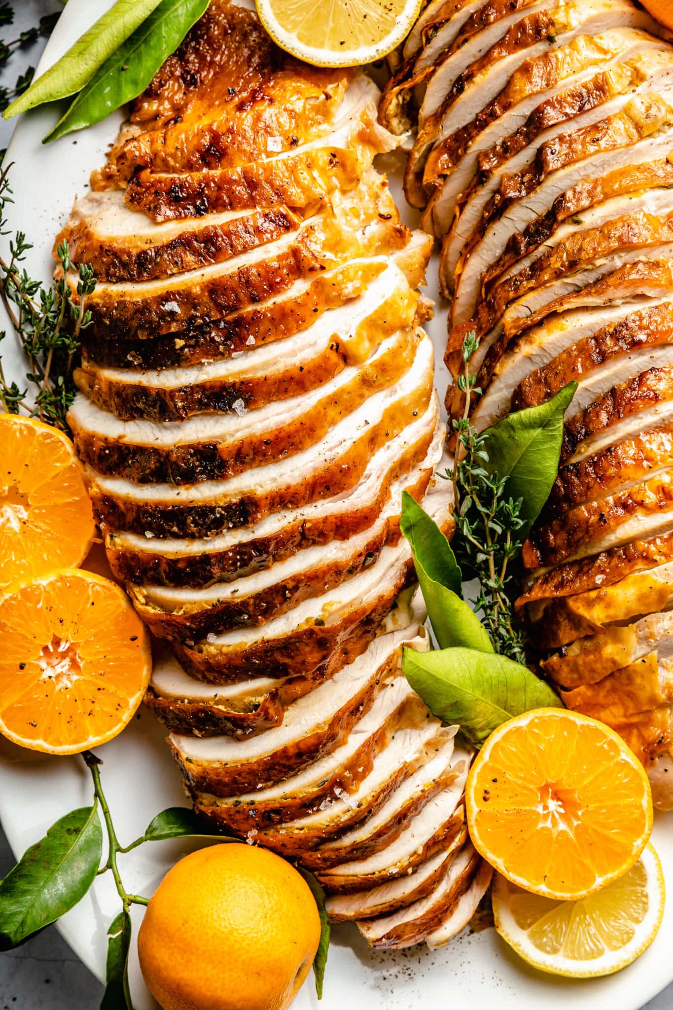 Citrus Herb Roasted Turkey Breast All The Healthy Things