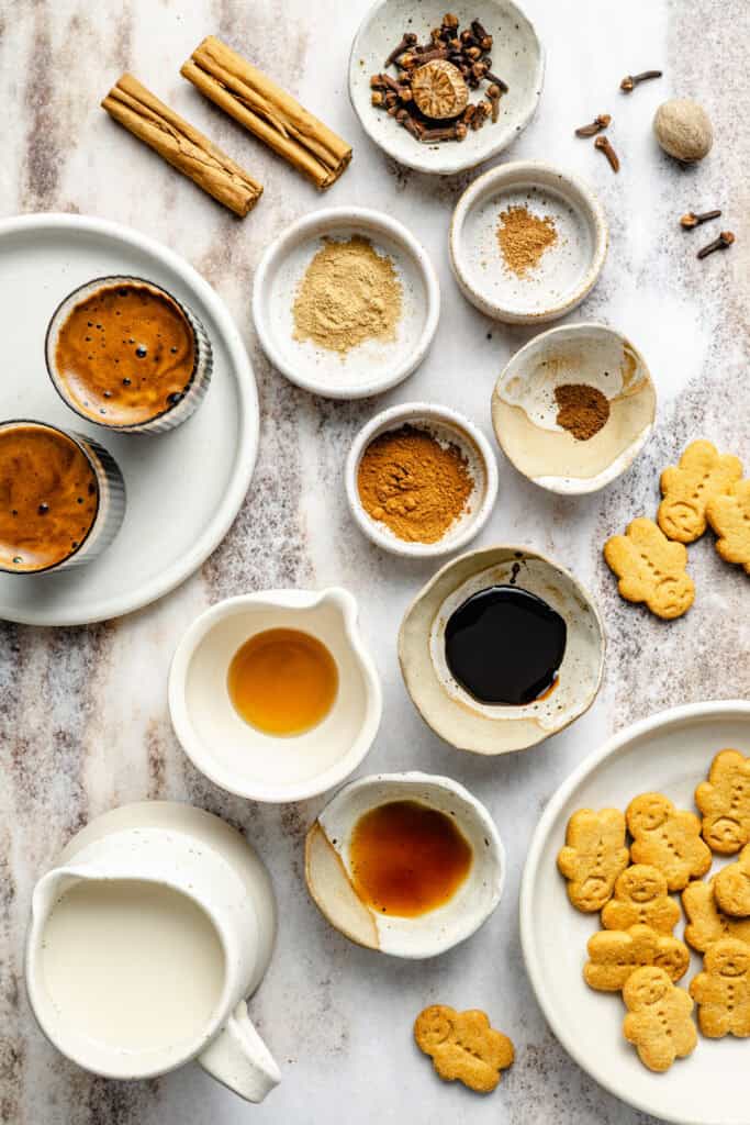 gingerbread latte ingredients