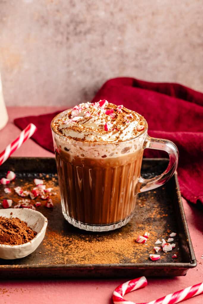 homemade peppermint mocha