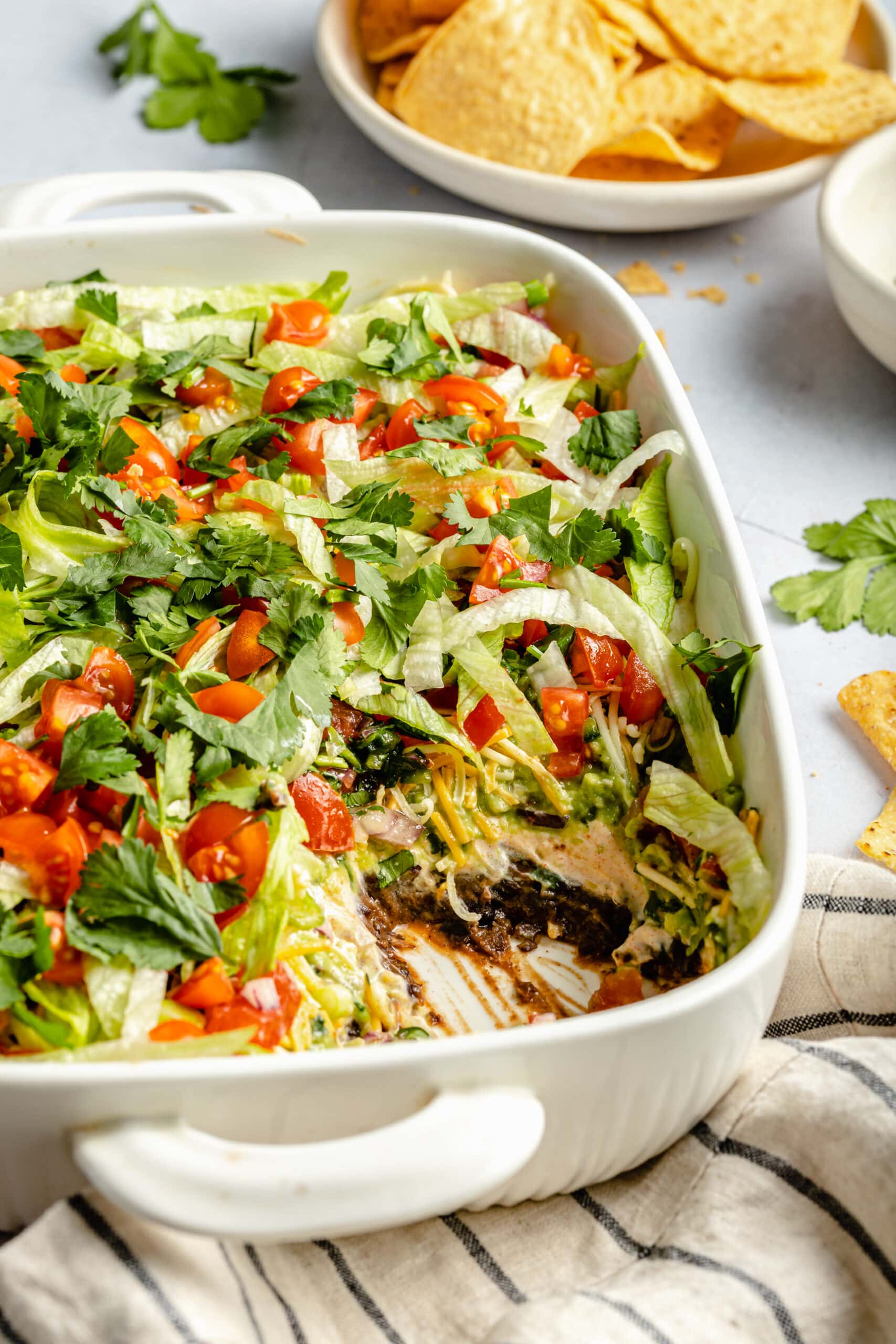 Healthy 7 layer dip all the healthy things